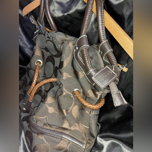 Coach brown purse handbag. Used. - Picture 5 of 10